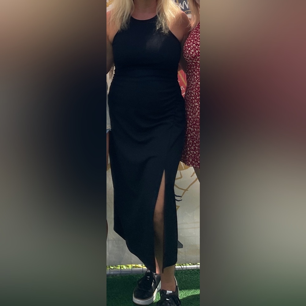 Target black sleeveless midi dress - Picture 2 of 2
